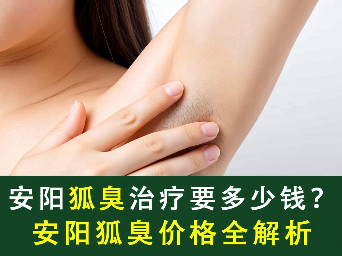 安阳狐臭治疗要多少钱？安阳狐臭价格全解析