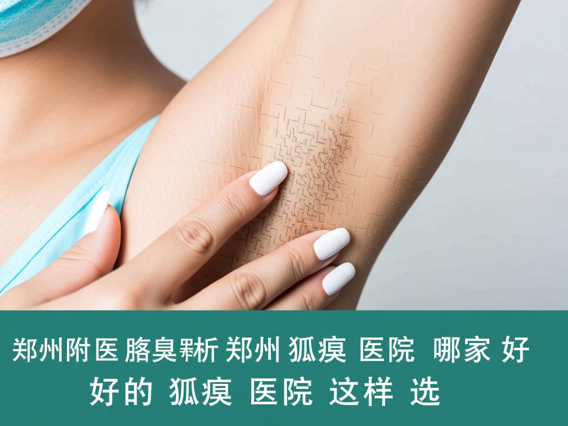 郑州附医腋臭医院解析，郑州狐臭医院哪家好，好的狐臭医院这样选