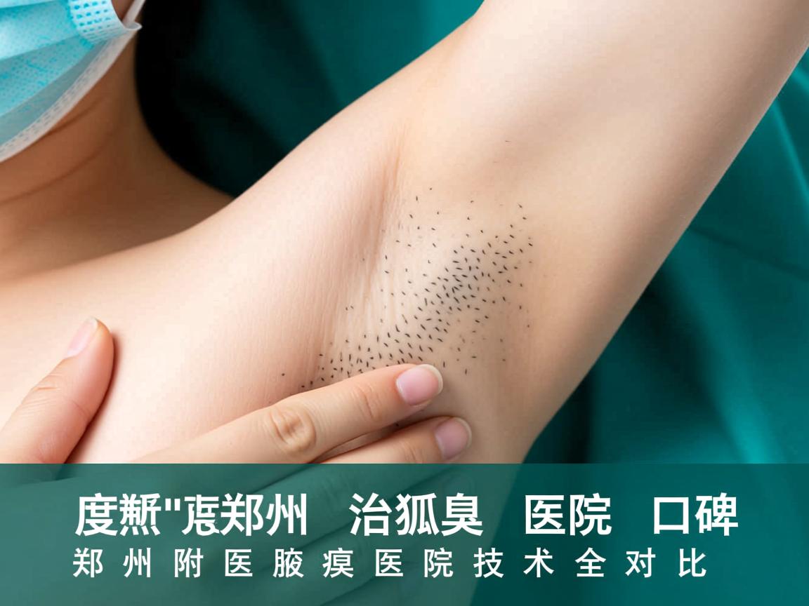 深度解析郑州治狐臭医院口碑，郑州附医腋臭医院技术全对比