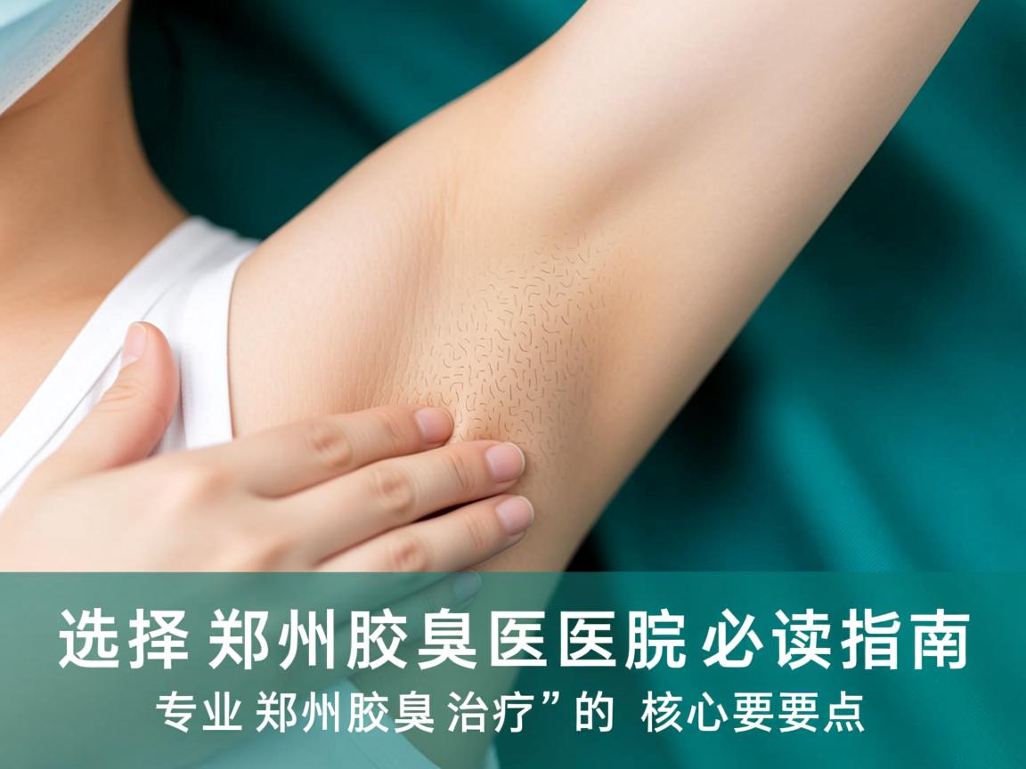 选择郑州腋臭医院必读指南，专业郑州腋臭治疗的核心要点