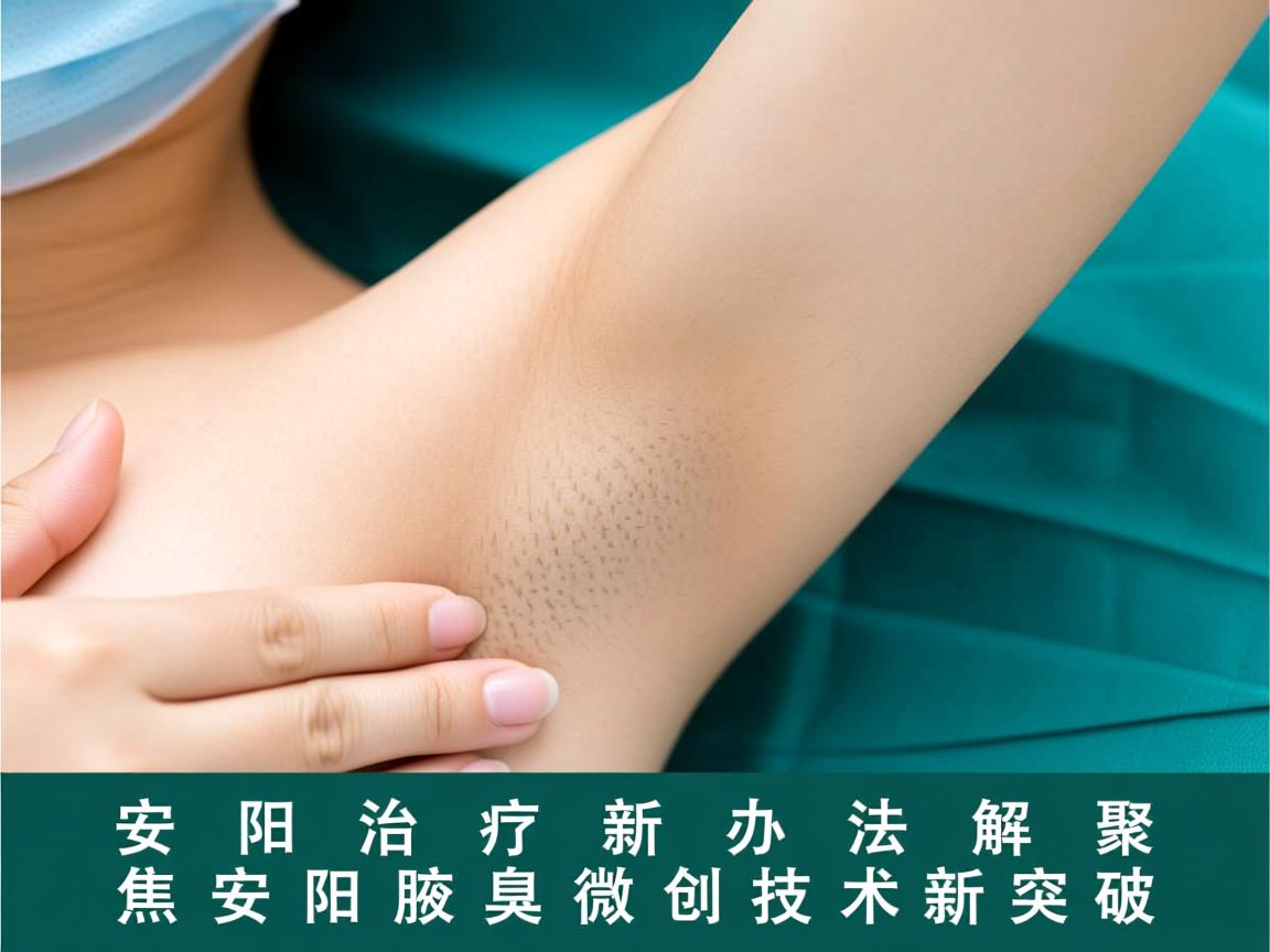 安阳治疗腋臭新办法解读，聚焦安阳腋臭微创技术新突破