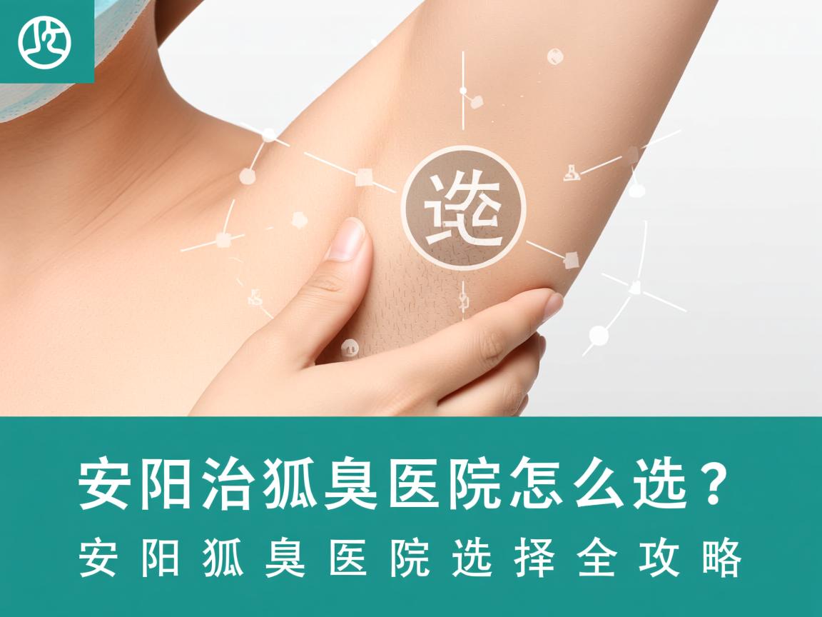 安阳治狐臭医院怎么选？安阳狐臭医院选择全攻略