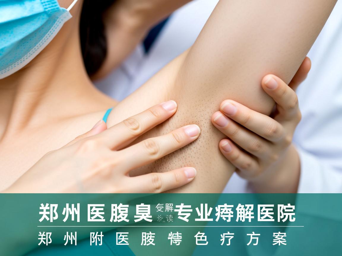 郑州腋臭医院专业解读，郑州附医腋臭医院的特色诊疗方案