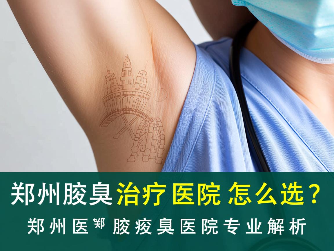郑州腋臭治疗医院怎么选？郑州附医腋臭医院专业解析