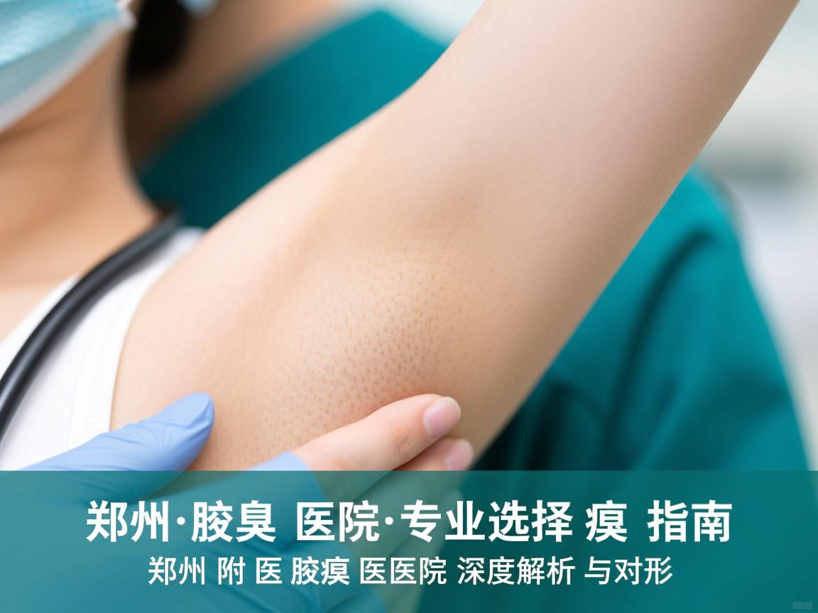 郑州腋臭医院专业选择指南，郑州附医腋臭医院深度解析与对比