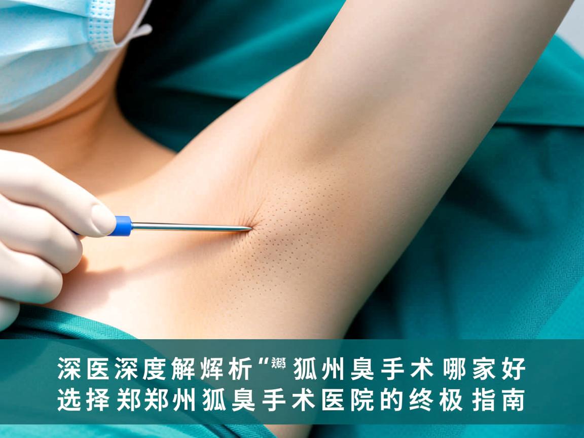 深度解析郑州狐臭手术哪家好，选择郑州狐臭手术医院的终极指南