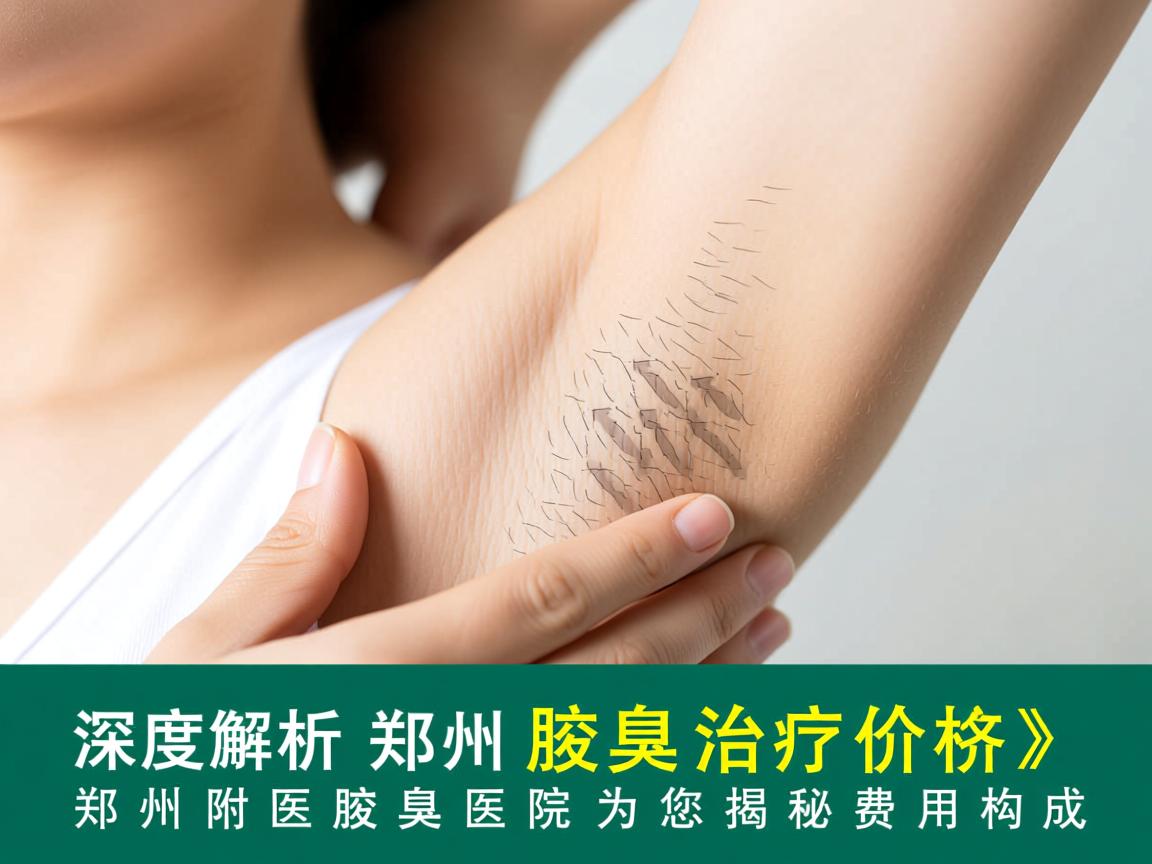 深度解析郑州腋臭治疗价格，郑州附医腋臭医院为您揭秘费用构成