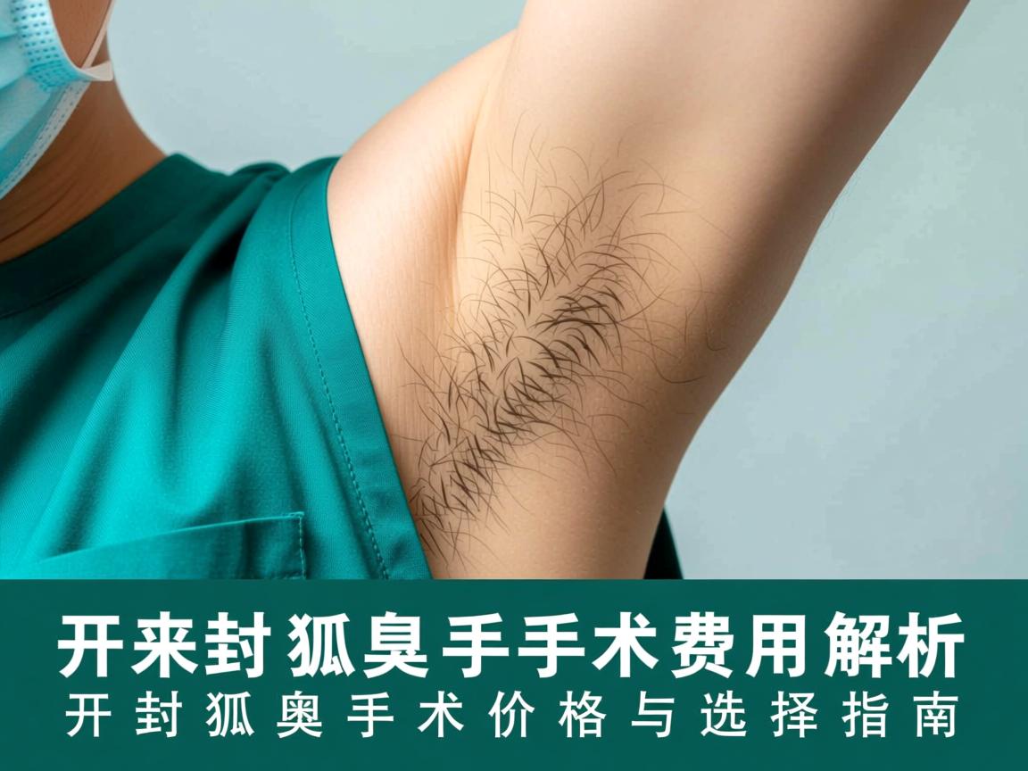 开封狐臭手术费用解析，开封狐臭手术价格与选择指南