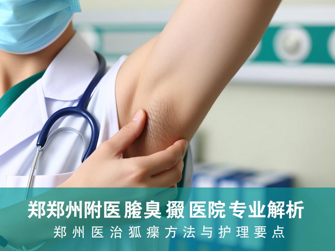 郑州附医腋臭医院专业解析，郑州医院治狐臭的方法与护理要点