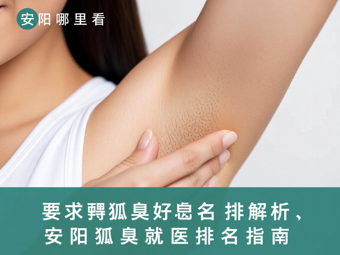 安阳哪里看狐臭好排名解析，安阳狐臭就医排名指南