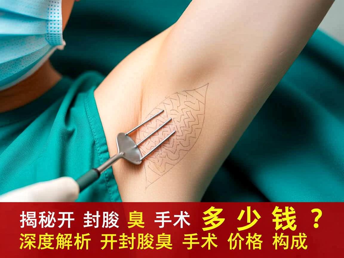 揭秘开封腋臭手术多少钱？深度解析开封腋臭手术价格构成