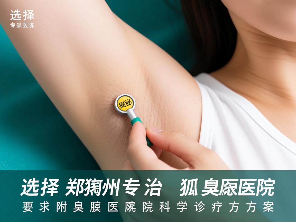 选择郑州专治狐臭医院，揭秘郑州附医腋臭医院的科学诊疗方案