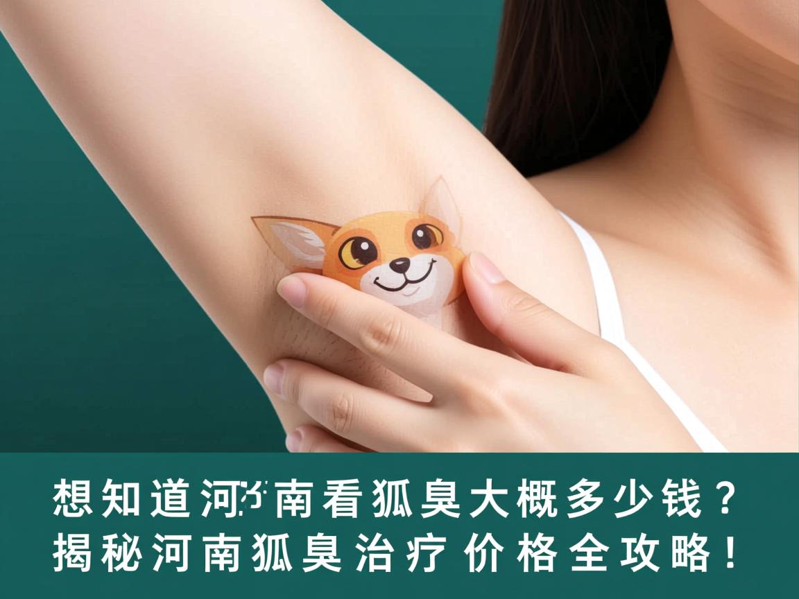 想知道河南看狐臭大概多少钱？揭秘河南狐臭治疗价格全攻略！