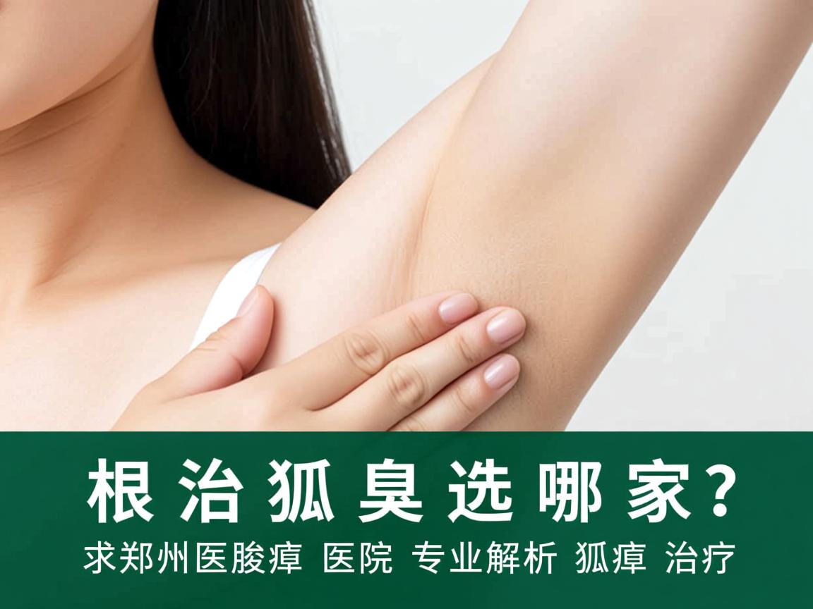 根治狐臭选哪家？郑州附医腋臭医院专业解析狐臭治疗