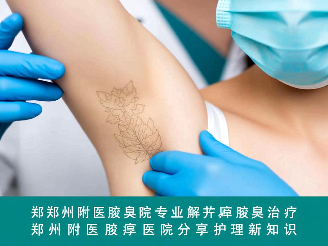 郑州附医腋臭医院专业解析腋臭治疗，郑州附医腋臭医院分享护理新知识