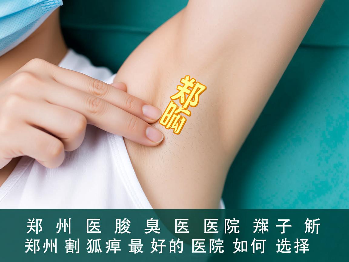 郑州附医腋臭医院解析，郑州割狐臭最好的医院如何选择