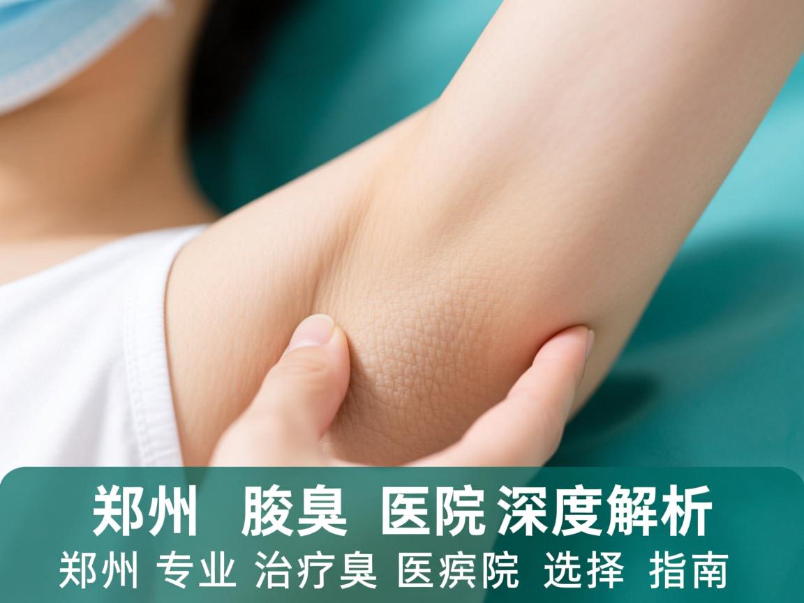 郑州腋臭医院深度解析，郑州专业治疗腋臭的医院选择指南