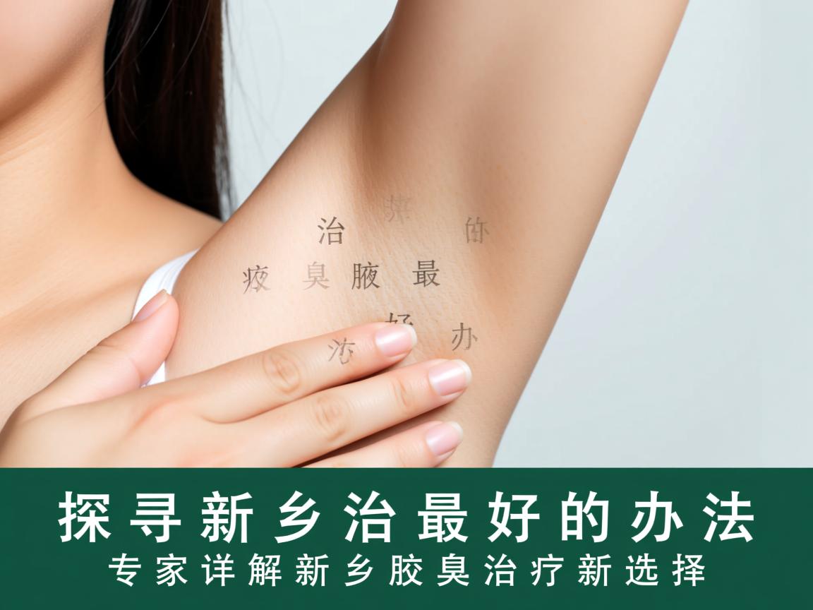 探寻新乡治疗腋臭最好的办法，专家详解新乡腋臭治疗新选择