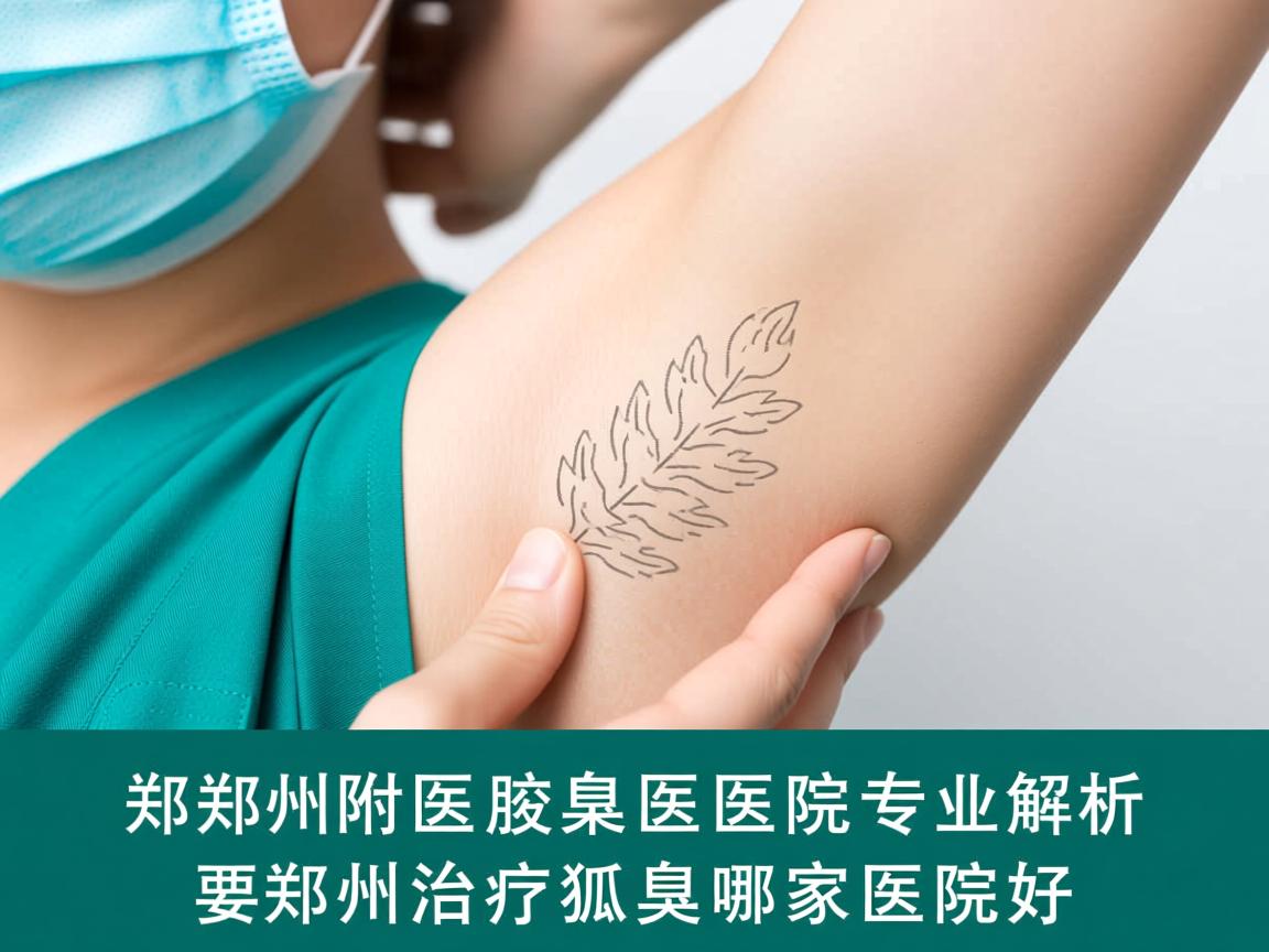 郑州附医腋臭医院专业解析，郑州治疗狐臭哪家医院好