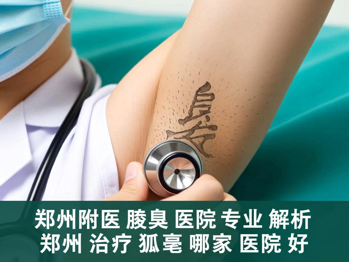 郑州附医腋臭医院专业解析，郑州治疗狐臭哪家医院好