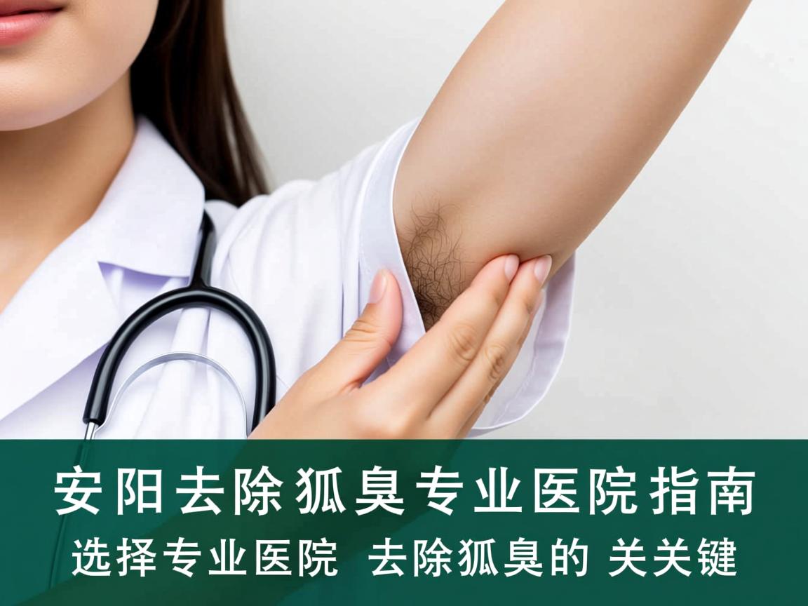 安阳去除狐臭专业医院指南，选择专业医院是去除狐臭的关键