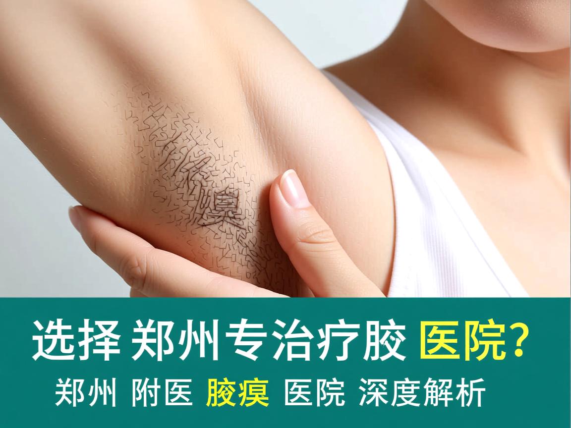 选择郑州专治疗腋臭的医院？郑州附医腋臭医院深度解析