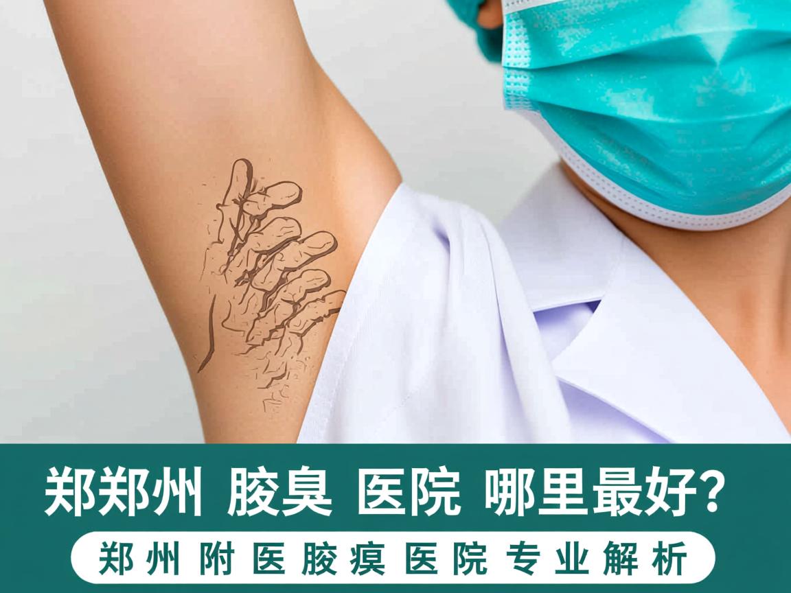 郑州腋臭医院哪里最好？郑州附医腋臭医院专业解析