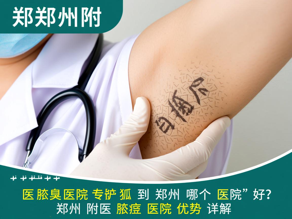 郑州附医腋臭医院专业解析，治狐臭到郑州哪个医院好，郑州附医腋臭医院优势详解