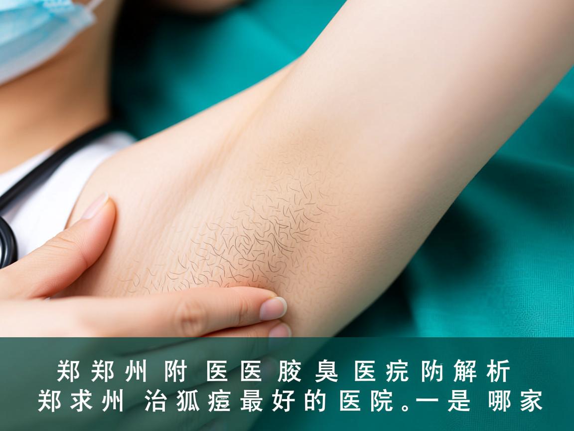 郑州附医腋臭医院解析，郑州治狐臭最好的医院是哪家