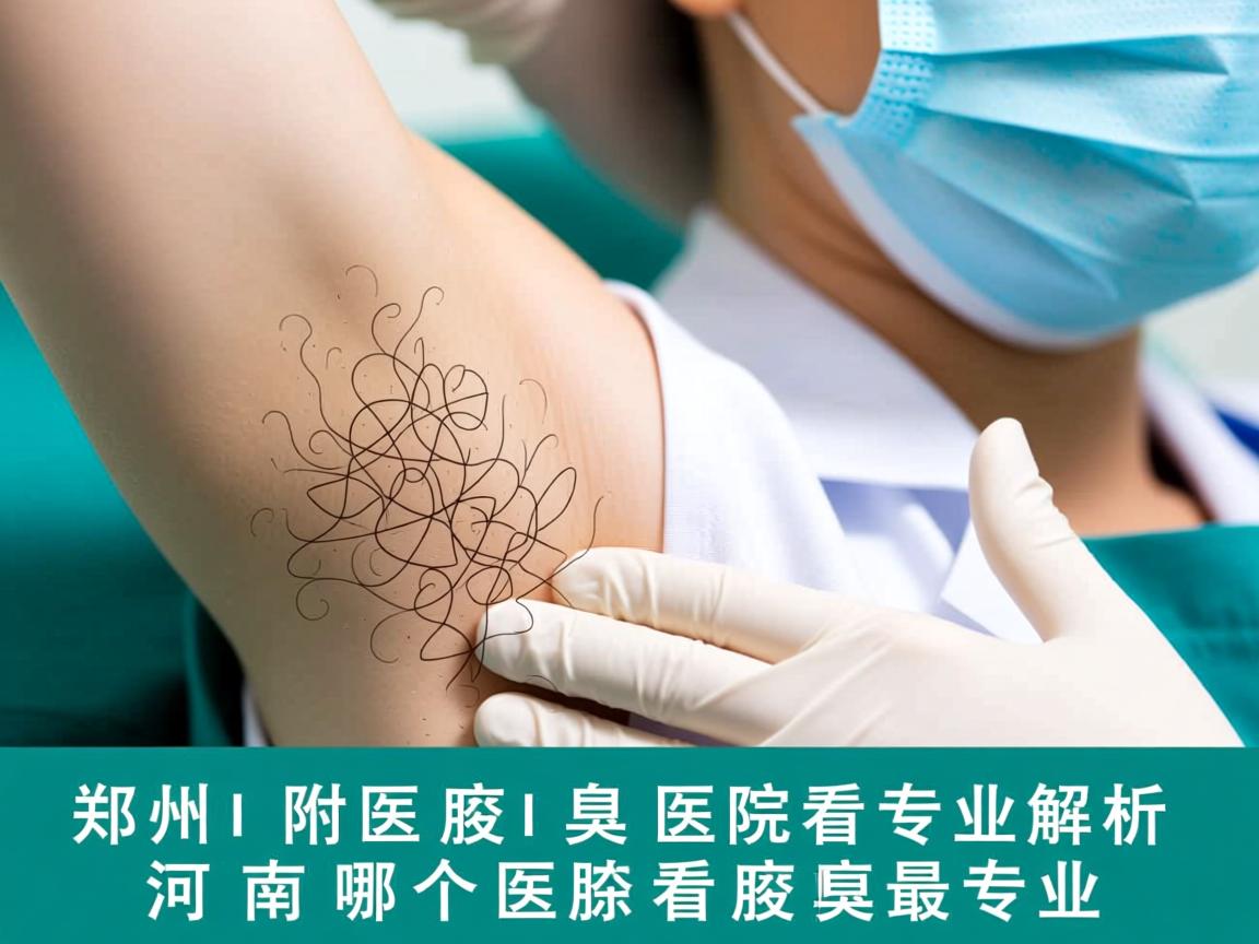 郑州附医腋臭医院专业解析，河南哪个医院看腋臭最专业