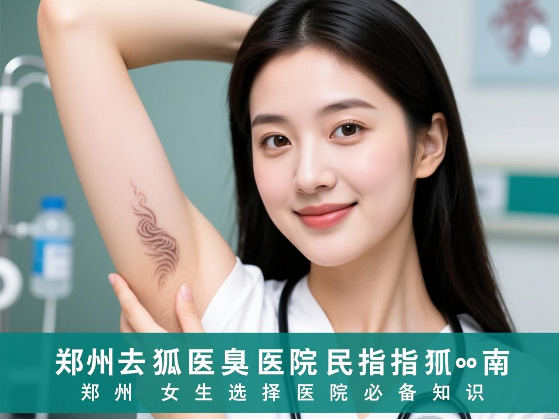 郑州去狐臭医院指南，郑州女生选择狐臭医院的必备知识