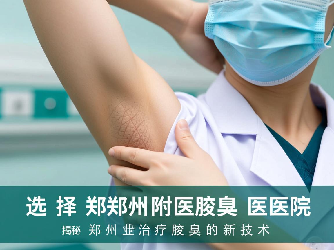 选择郑州附医腋臭医院，揭秘郑州专业治疗腋臭的新技术
