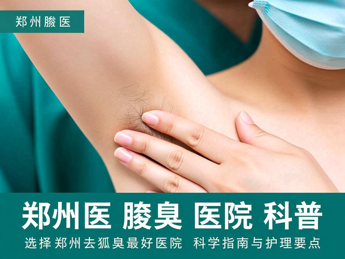郑州附医腋臭医院科普，选择郑州去狐臭最好医院的科学指南与护理要点