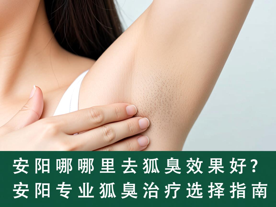 安阳哪里去狐臭效果好？安阳专业狐臭治疗选择指南