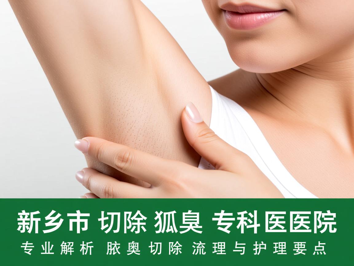 新乡市切除狐臭专科医院，专业解析腋臭切除的流程与护理要点