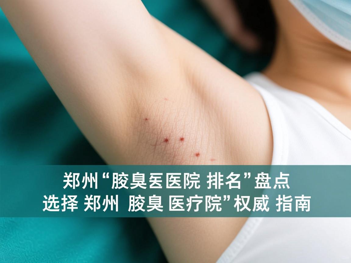郑州腋臭医院排名盘点，选择郑州腋臭医院的权威指南