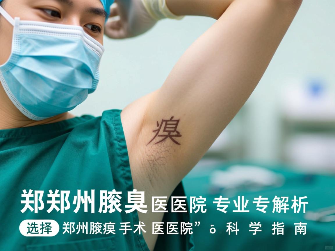 郑州腋臭医院专业解析，选择郑州腋臭手术医院的科学指南