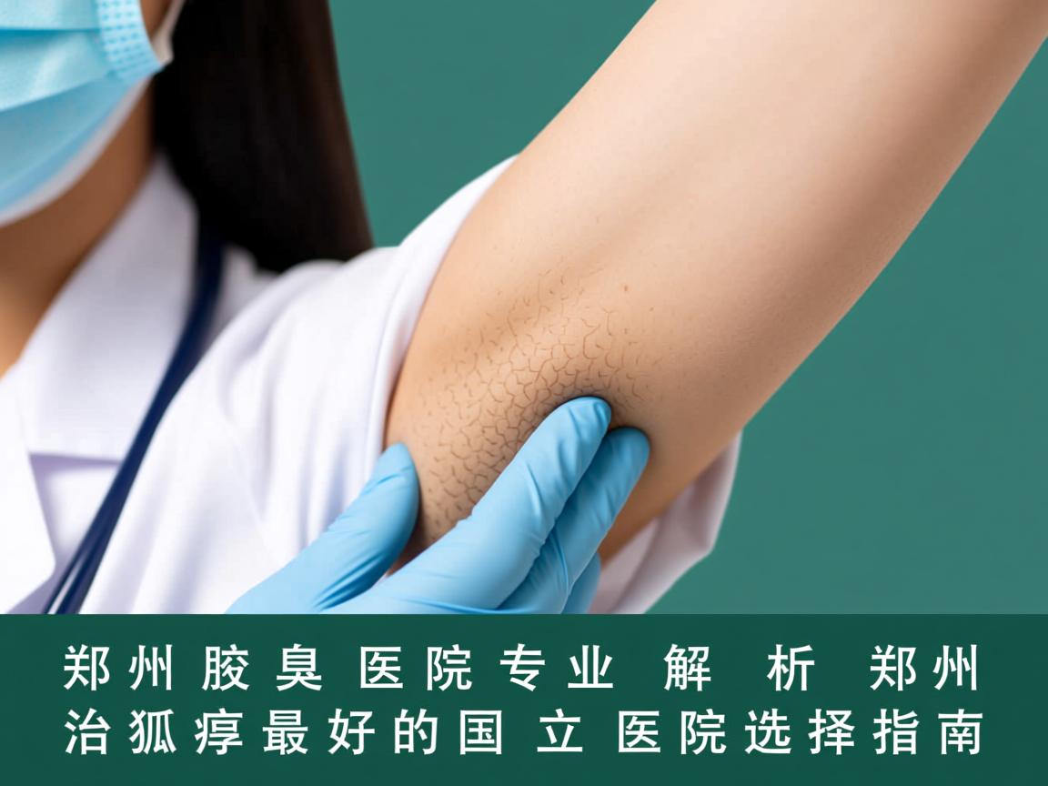 郑州腋臭医院专业解析，郑州治狐臭最好的国立医院选择指南
