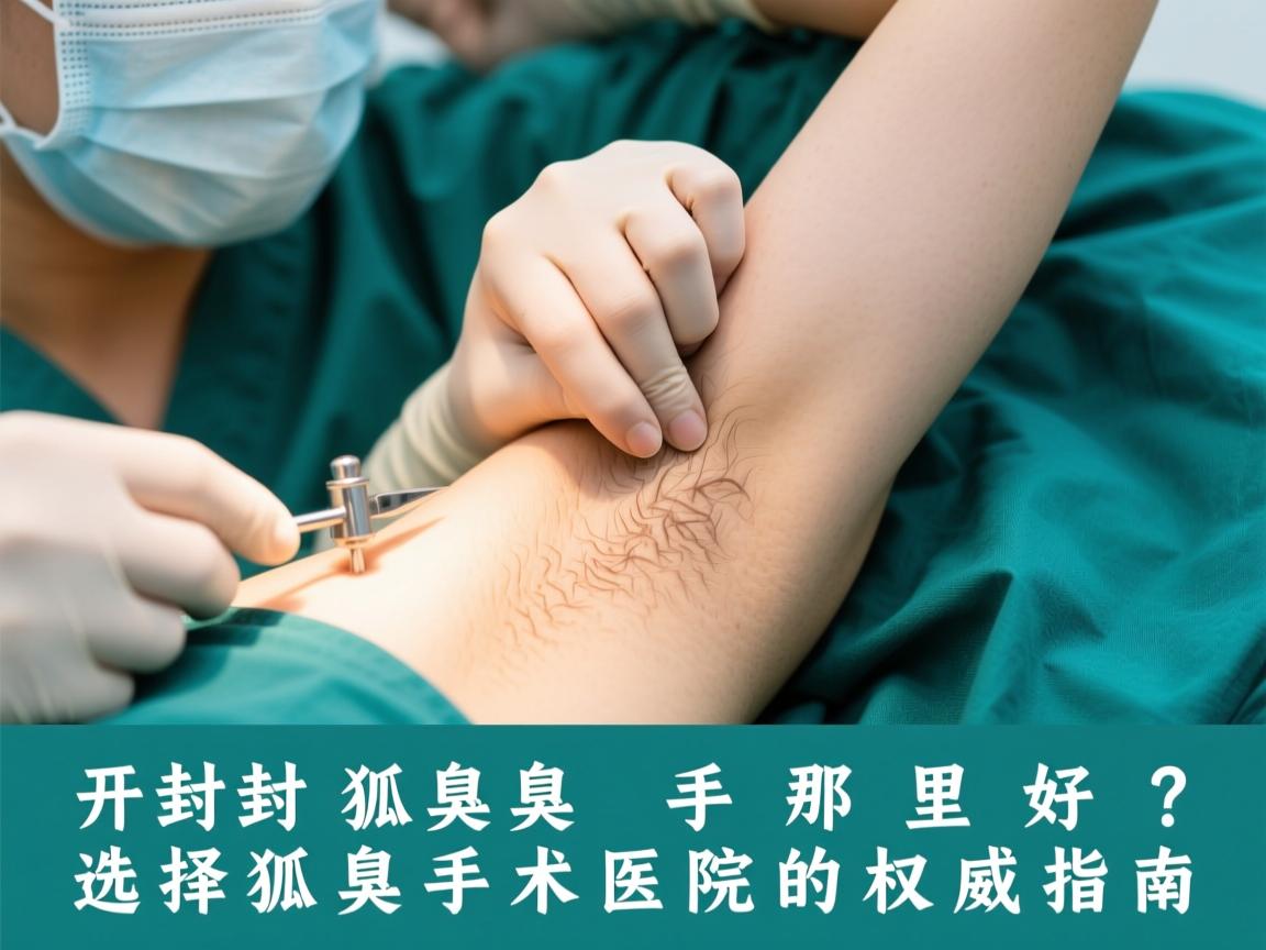 开封狐臭手术那里好？选择狐臭手术医院的权威指南