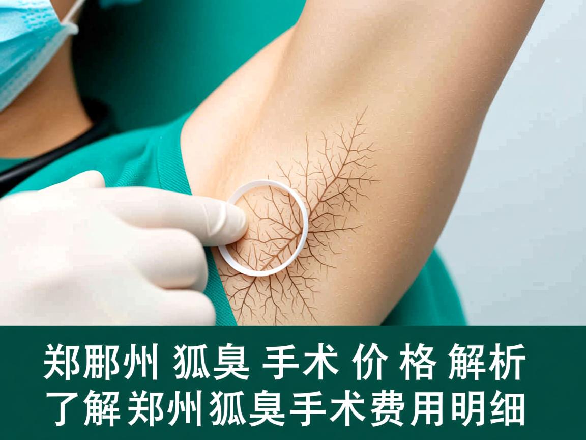 郑州狐臭手术价格解析，了解郑州狐臭手术费用明细