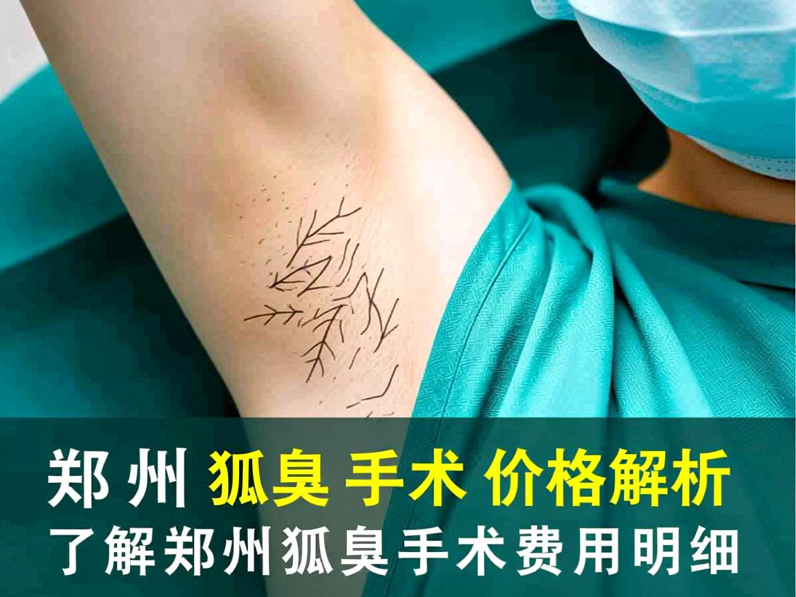 郑州狐臭手术价格解析，了解郑州狐臭手术费用明细