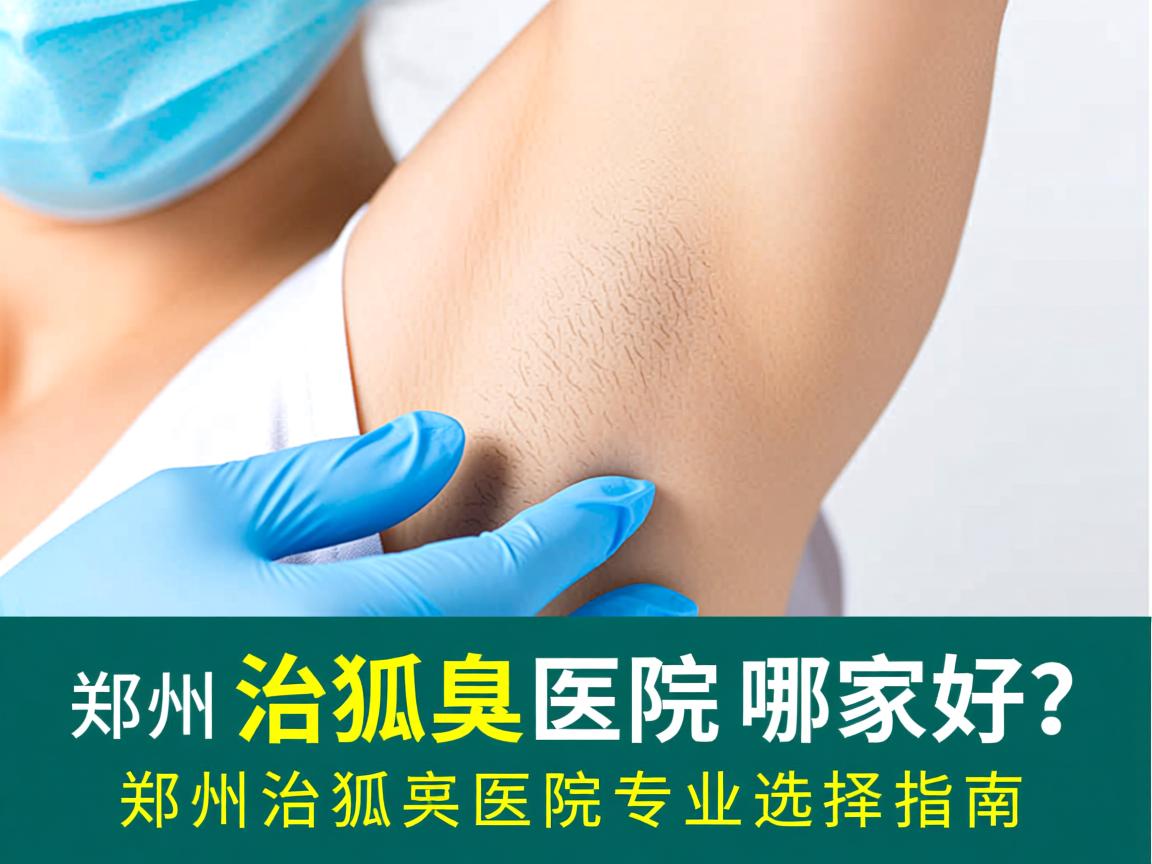 郑州治狐臭医院哪家好？郑州治狐臭医院专业选择指南