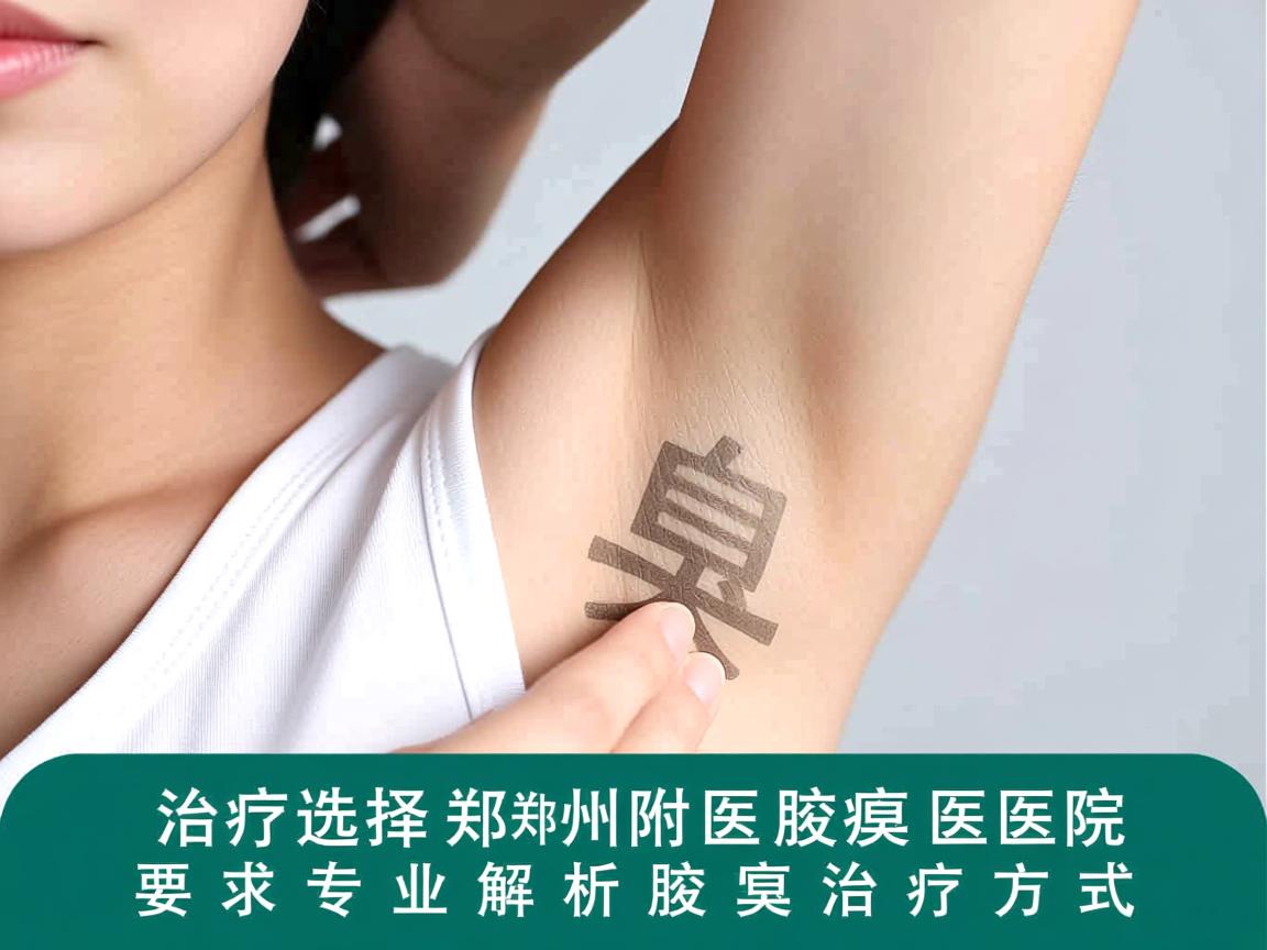 腋臭治疗选择，郑州附医腋臭医院专业解析腋臭治疗方式