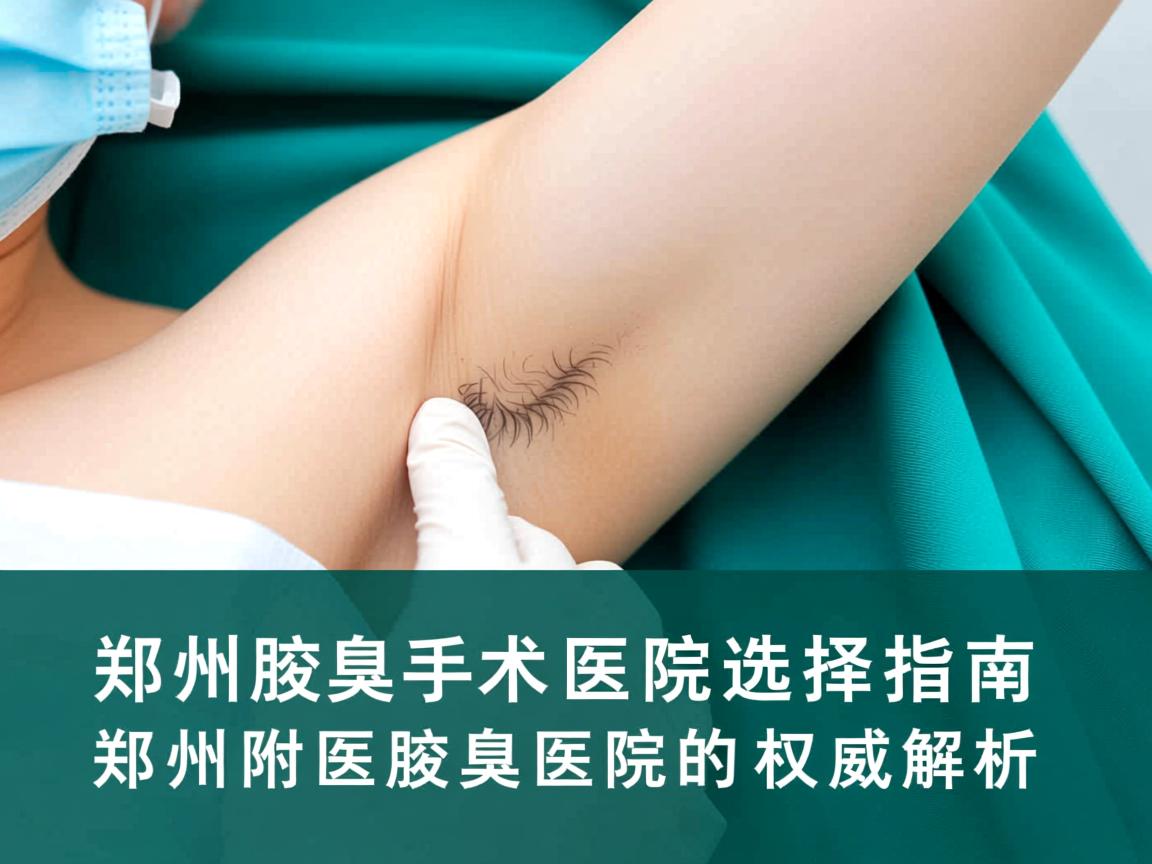 郑州腋臭手术医院选择指南,郑州附医腋臭医院的权威解析 郑州腋臭手术医院选择指南,郑州附医腋臭医院的权威解析