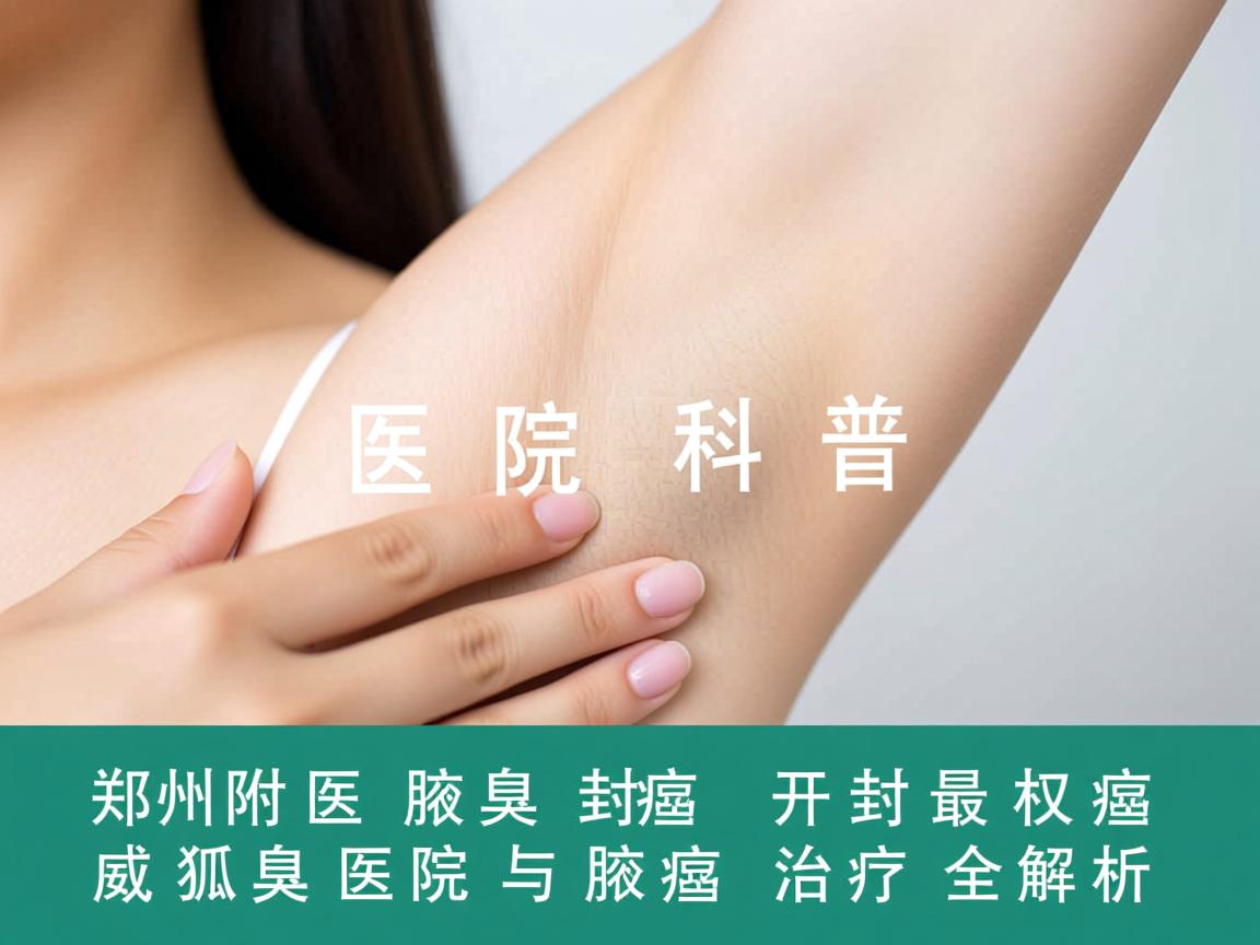 郑州附医腋臭医院科普,开封最权威狐臭医院与腋臭治疗全解析 郑州附医腋臭医院科普,开封最权威狐臭医院与腋臭治疗全解析
