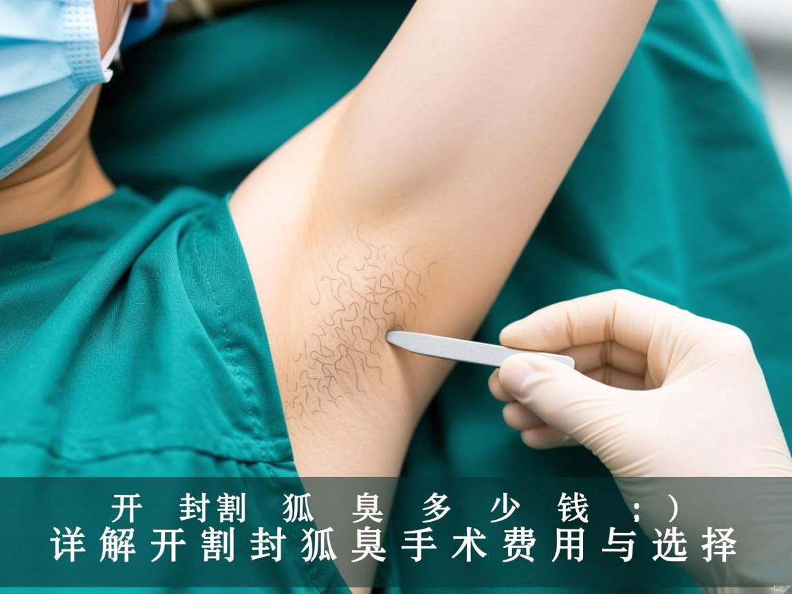 开封割狐臭多少钱,详解开封狐臭手术费用与选择 开封割狐臭多少钱,详解开封狐臭手术费用与选择