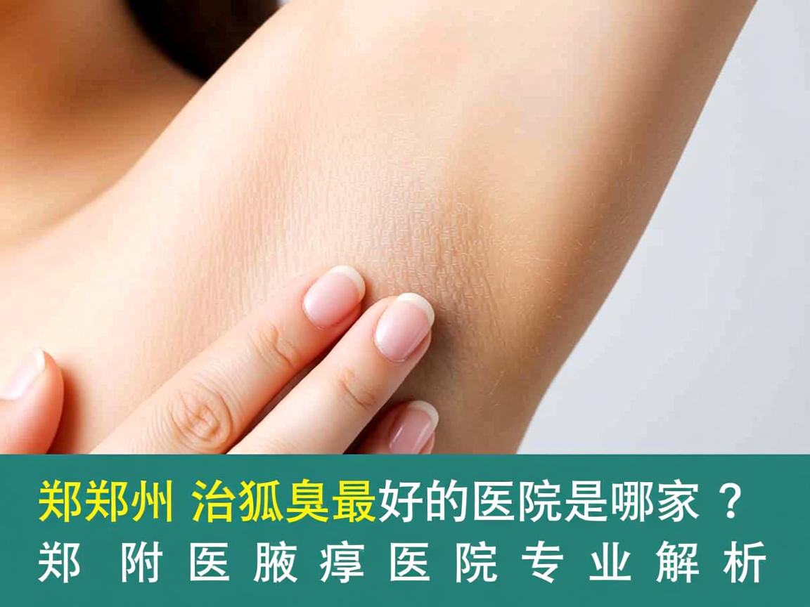 郑州治狐臭最好的医院是哪家?郑州附医腋臭医院专业解析 郑州治狐臭最好的医院是哪家?郑州附医腋臭医院专业解析