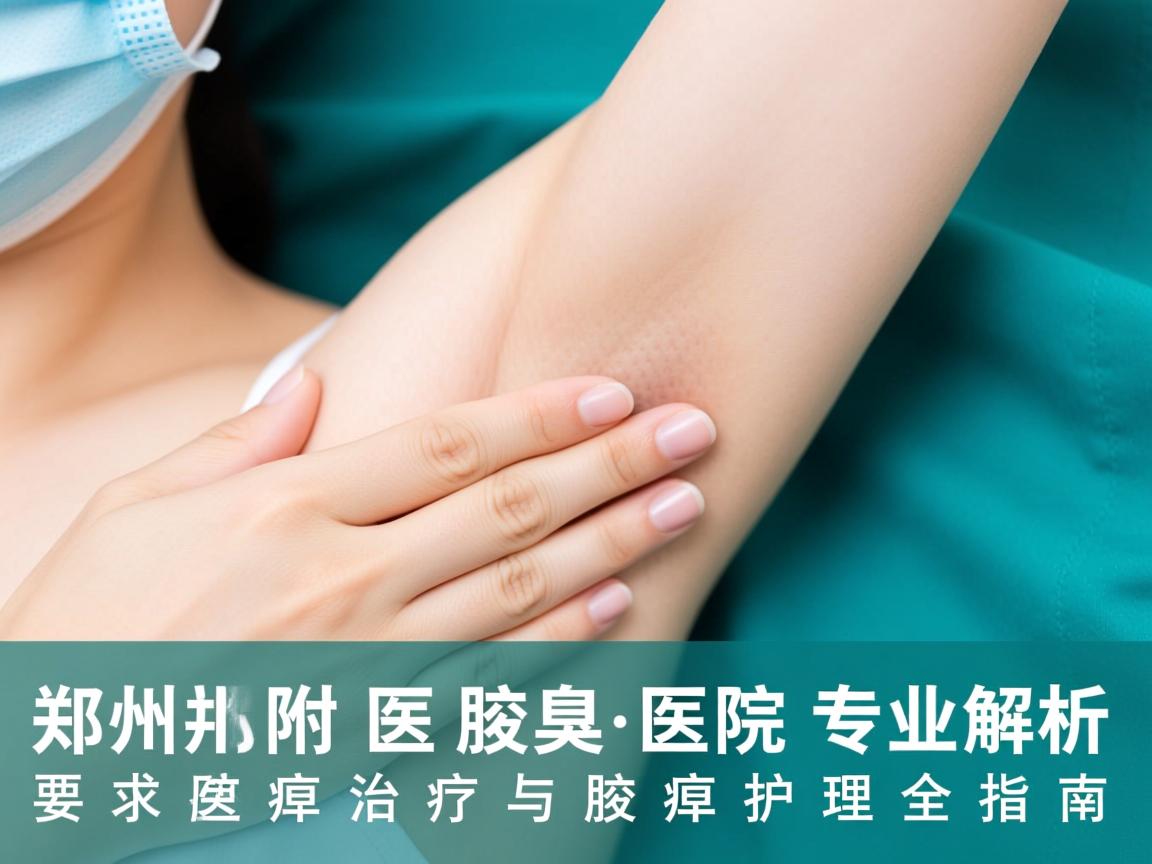 郑州附医腋臭医院专业解析,腋臭治疗与腋臭护理全指南 郑州附医腋臭医院专业解析,腋臭治疗与腋臭护理全指南