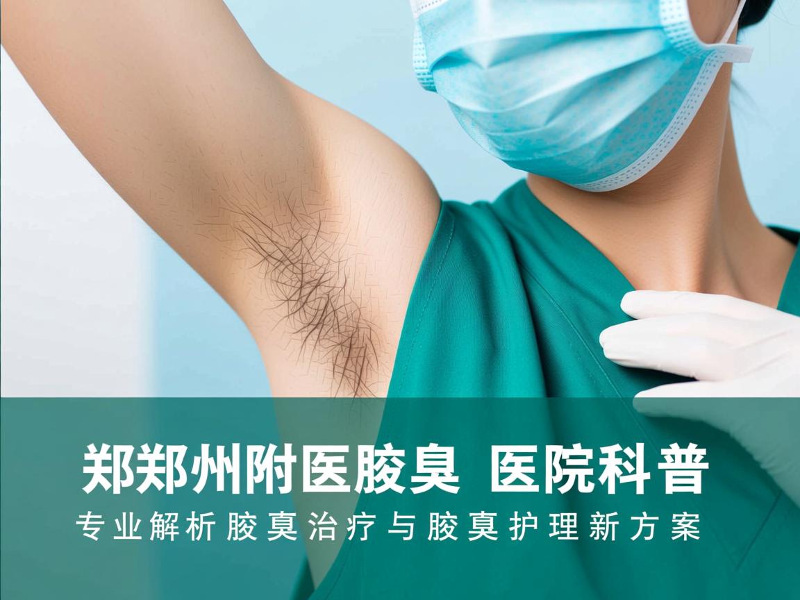 郑州附医腋臭医院科普,专业解析腋臭治疗与腋臭护理新方案 郑州附医腋臭医院科普,专业解析腋臭治疗与腋臭护理新方案