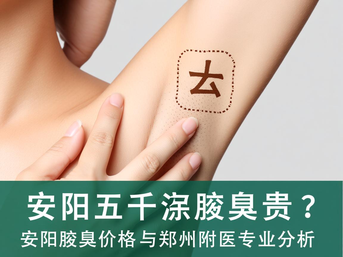 安阳五千去除腋臭贵吗?安阳腋臭价格与郑州附医专业分析 安阳五千去除腋臭贵吗?安阳腋臭价格与郑州附医专业分析